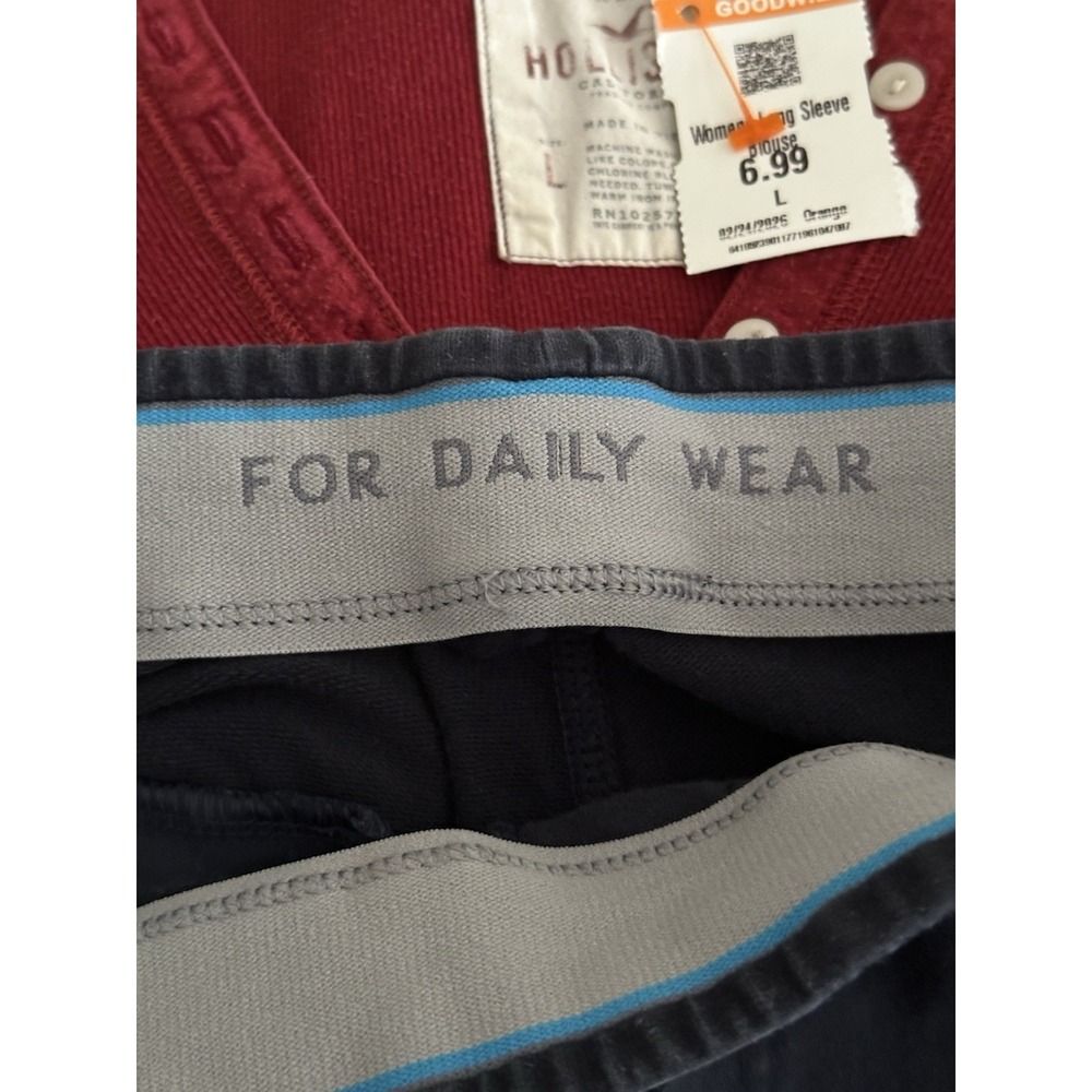 Mack Weldon Daily Wear Pants Mens Medium Tall Blue Performance‎ Jogger 32x30 - Picture 4 of 5